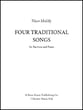 Four Traditional Songs Vocal Solo & Collections sheet music cover